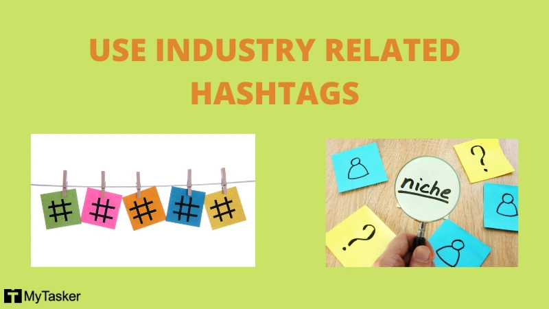 industry related hashtags for audience reach